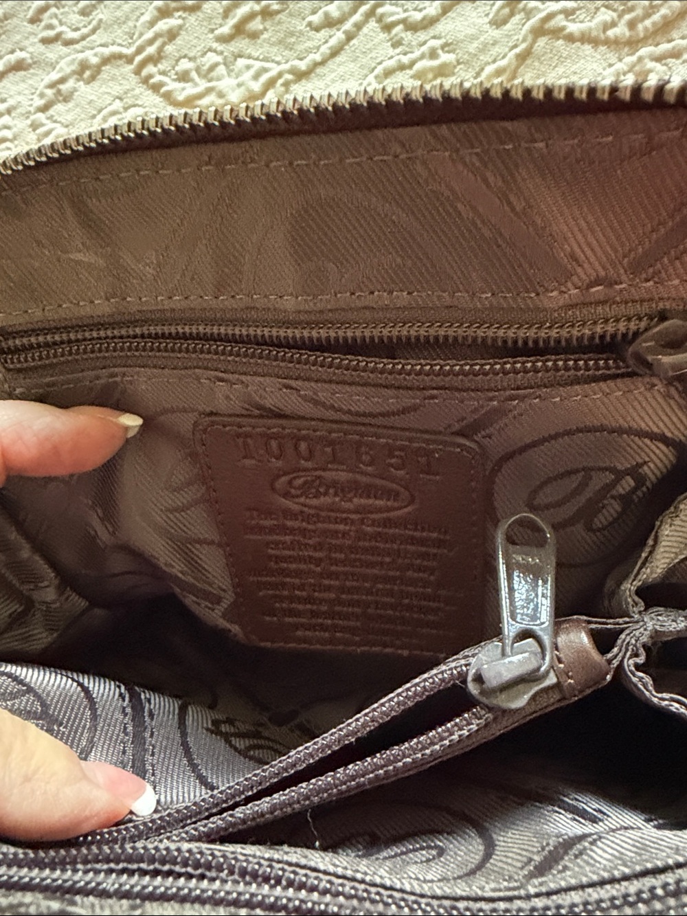 NWOT BRIGHTON Ferrara Leather Crossbody Bag - Picture 12 of 12